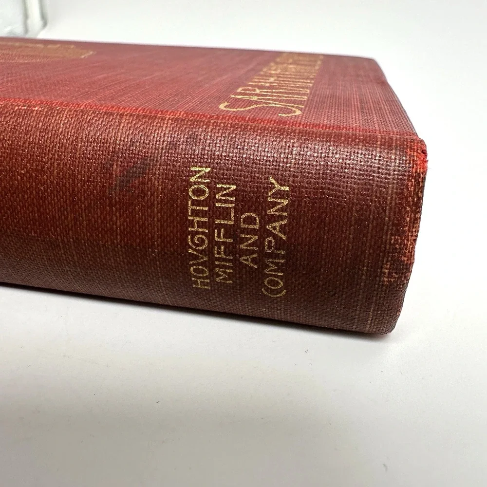 The Tory Lover 1901‎ 1st Edition Error Red Cloth Gilt Sarah Orne Jewett Final